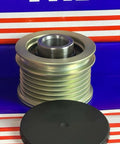 F-556533 Alternator Freewheel Pulley Fits BMW Mini Cooper - Citroën, metal pulley with black cover