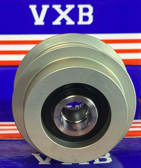 31480228 Alternator Pulley for Volvo Xc90 Mk2 close-up view on a branded VXB display background