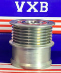 04E903201E Alternator Pulley Clutch - Freewheel Pulley for Audi VW Seat & Skoda, front view with VXB branding
