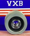 F-553392 Alternator Freewheel Clutch Pulley 5 Groove, 54 mm OD 535012110 front view with visible threading
