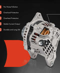 Alternator Replacement For Subaru Impreza 2001 To 2005 2.0L 2.2L 2.5L And Saab 92X 2005 2.0L 12V 75A With 5 Groove Pulley