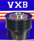 37320-2B100 Alternator Tensioner Pulley for HYUNDAI ELANTRA, front view on a blue and red VXB branded box