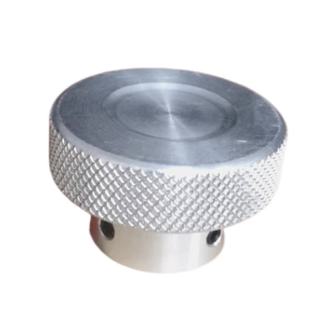 Aluminium Alloy Handwheel With Knurled Grip 80mm Outer Diameter 10mm Bore CNC Machined Precision for fine tuning in stepper motors
