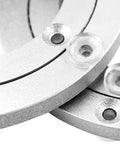 Heavy Duty Turntable Bearing For Lazy Susan Rotating Plate Made From Aluminium Alloy with anti-slip pads visible