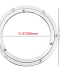 Heavy Duty Aluminium Alloy Turntable Bearing For Lazy Susan Rotating Plate With Smooth Swivel Action Dining Table Hardware, 350mm size view.
