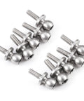 10Pcs Aluminum Alloy Ball Head Screws And Ball Studs Upgrade Parts For Losi 1/24 Micro B And 1/28 Micro T RC Car Buggy parts displayed