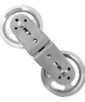 Aluminum Alloy Swivel Groove Pulley for Fitness Equipment Noiseless Wire Rope Lifting Accessory Strength Training Part