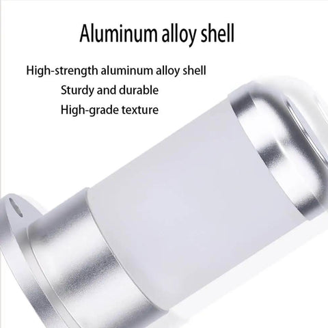 Close-up of aluminum alloy housing on 12V And 24V Industrial Alarm Light Three Color Warning Signal Tower Beeper 85 dB IP54 LED