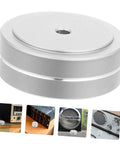 Aluminum Anti Skid Isolation Feet For CD Players And Computer Setups Vibration Dampening Foot Pads Non Slip Bumpers For Electronics Keep Your Gear Stable And Protected Perfect For Audio Video Equipment Four Piece Set
