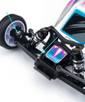 Close-up of 10Pcs Aluminum Alloy Ball Head Screws And Ball Studs Upgrade Parts installed on a Losi 1/24 Micro B RC car