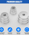 10pcs Bearing Race and Seal Driver Set with aluminum alloy disks and driver handle displayed, highlighting premium quality features.