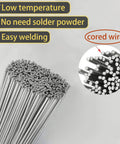 55 Pcs Aluminum Brazing Rods Set For Welding Aluminum Low Temperature Easy Melt No Flux Required 3 32nd Inch By 13 Inch detail
