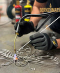 Professional Aluminum Brazing And Welding Rods For Home Repair Of Aluminum Windows Doors Gutters Siding And More Bernzomatic Two 12 Inch Rods With A 700 To 750 Degree Fahrenheit Working Temperature used for creative metalwork.