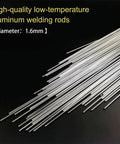 55 Pcs Aluminum Brazing Rods Set For Welding Aluminum Low Temperature Easy Melt No Flux Required 3 32nd Inch By 13 Inch Universal Weld DIY Friendly For Home Shop Repair