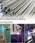 55 Pcs Aluminum Brazing Rods Set For Welding Aluminum Low Temperature Easy Melt No Flux Required 3 32nd Inch By 13 Inch Universal