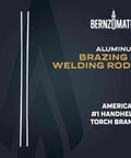Professional Aluminum Brazing And Welding Rods For Home Repair Of Aluminum Windows Doors Gutters Siding And More Bernzomatic