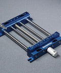 Beefy Aluminum Bench Vise Clamp For Precision CNC Router And Milling With Four Columns And Two Clamps, Genmitsu Upgrade