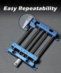 Beefy Aluminum Bench Vise Clamp For Precision CNC Router And Milling With Four Columns And Two Clamps, Genmitsu Upgrade