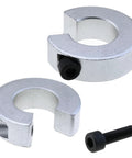 Sturdy Aluminum Collar Kit For SBR20 Linear Guideways All In One Clamping Collar With M5 Fixing Screws Bore 20mm