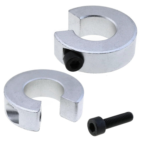 Sturdy Aluminum Collar Kit For SBR20 Linear Guideways All In One Clamping Collar With M5 Fixing Screws Bore 20mm