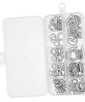 Must Have Aluminum Crush Seal Gasket Washers Set For Automotive And Industrial Use High Temperature Leak Proof Oil Drain Plug Washers