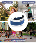 2 PCS Drywall Stilt Replacement Part, Aluminium Alloy Stilt Accessories Curved plate for fixing legs in various activities.