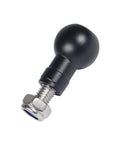 Aluminum 17mm Expanding Ball Head With M6 Screw for Tripod Selfie Handle Grip Stand Mount Converter, showing side view of durable accessory.