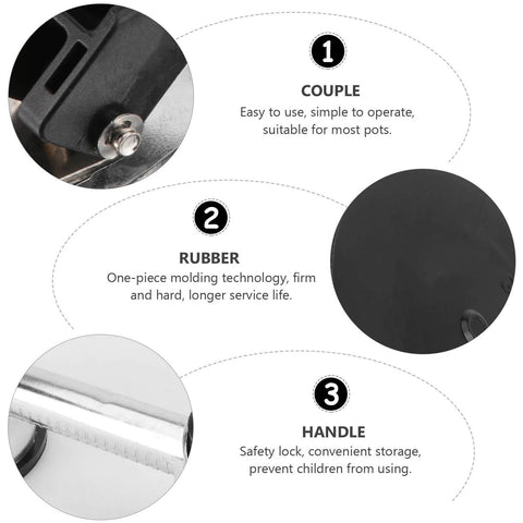 Heavy Duty Aluminum Glass Lifter With Dual Suction Cups features couple, rubber, and handle components for safe lifting