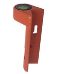 Adjustable Grade Rod Level Geoleni Aluminum Construction With 40 Minute Sensitivity Vial, orange, side view