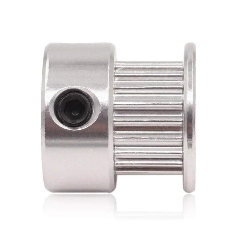 GT2 Timing Belt Pulley 20 Teeth 8mm Bore Aluminum Synchronous Wheel for 3D Printers side view