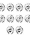 Pro Grade Aluminum Heavy Duty Pulley Wheel For Gym Equipment RitFit 90mm Bearing Pulley Set displayed in a six pack format.