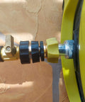 12 Piece 3/4 Inch Garden Hose Quick Connectors Set Aluminum Male And Female Quick Release Fittings With Rubber Washers in use