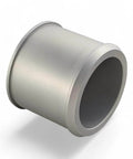 CNC aluminum hub for 2 Inch High Grip Polyurethane Traction Wheels Pair with CNC aluminum hubs featuring 52mm diameter 6mm bore.