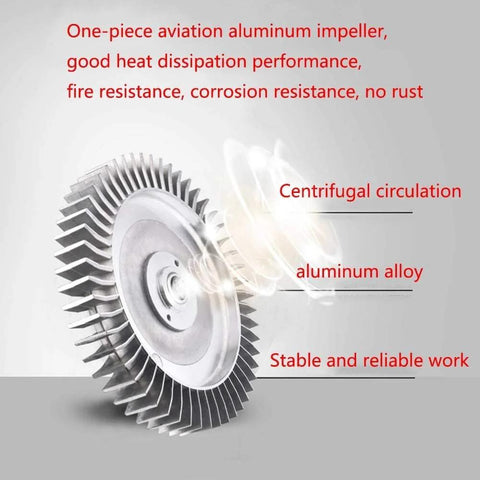 High-Pressure regenerative blower for industrial ventilation and wastewater aeration, aluminum impeller, highlighting heat dissipation