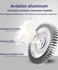 Regenerative Blower 120W To 1100W Single Phase Turbine Blower 110V 60Hz High Pressure Vortex Ring Blower Industrial Vacuum Pump impeller