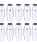 10 Pack Inline Skate Bearing Spacers Aluminum Alloy Axle Spacers Replacement For Roller Skates Smooth Motion Durable