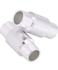 10 Pack Aluminum Inline Skate Spacers For 6mm Axles With Ball Bearings displayed on white background