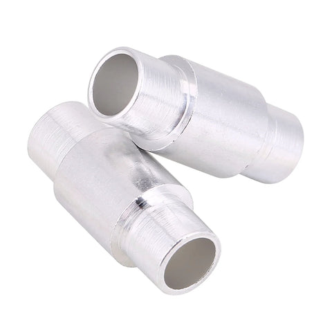 10 Pack Aluminum Inline Skate Spacers For 6mm Axles With Ball Bearings displayed on white background