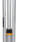 Lightweight aluminum laser level tripod with 1/4-20 mount delivers steady, precise alignment on walls and ceilings; front view