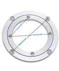 6 Inch Aluminum Heavy Duty Lazy Susan Rotating Turntable Bearing Swivel Plate Hardware dimensions diagram