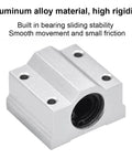✝️ Linear Motion Ball Bearing Slide Block, SCS10UU 10mm Pillow Block Closed Linear Bearing Aluminum Bushing for CNC 3D Printer