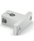 4PCS SK8 Aluminum Linear Shaft Rail Supports for 8mm 0.31in Rods in corrosion resistant aluminum with 5.5mm mount holes