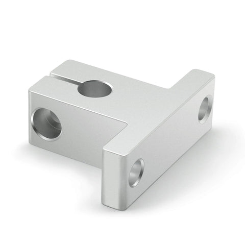 4PCS SK8 Aluminum Linear Shaft Rail Supports for 8mm 0.31in Rods in corrosion resistant aluminum with 5.5mm mount holes
