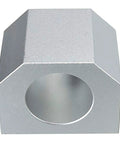 Ball Screw Nut Housing Bracket For RM SFU1604 SFU1605 SFU1610 16mm Ball Screws With 28mm Inside Diameter Aluminum Alloy Construction Front View