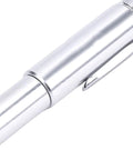 Close-up of Straight Up Precise Oiler Pen Portable Aluminum Body With Pocket Clip For Machines Cars And Power Tools