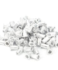 Heavy Duty Pull Riveting Nuts Set In Aluminum 100 Pieces Flat Head M3 To M10 For Metal Plate Fastening And Pipe Assemblies