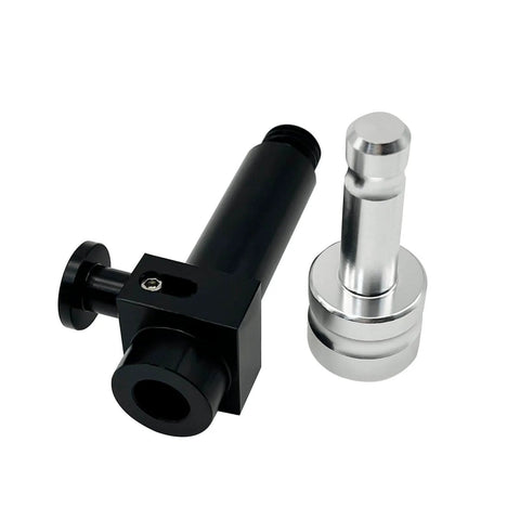Trimble Quick Release Adapter for RTK GPS GNSS Prism Pole Swiss Type Surveying Aluminum Lightweight 3.5 oz with 3 Inch Black Section