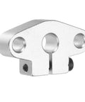 4 Pieces SHF8 Aluminum Linear Rod Rail Shaft Support Clamps for 8mm Diameter Shaft with Wrench Included, side view