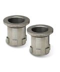 Fast Caliber Swap Die Bushings, 2 Pack, Lock-N-Load System By Hornady for quick die changes on any reloading press, durable aluminum build