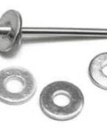 Aluminum Rivet Backup Washers Five Thirty Second Inch Pack Of 100 with rivet, showcasing aluminum washers and rivet in detail.